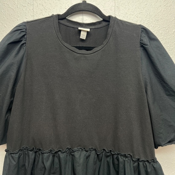 A New Day Mixed Media Cotton Cottagecore Chic Feminine Neutral Womens Dress XXL - Picture 3 of 11